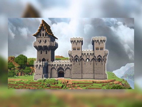 我的世界手机版城堡怎么建[图2]